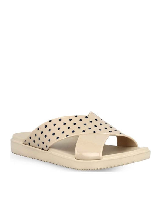 Дамски Чехли В Бежов Цвят