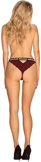 Obsessive Sugestina Damen Sexy String Rot