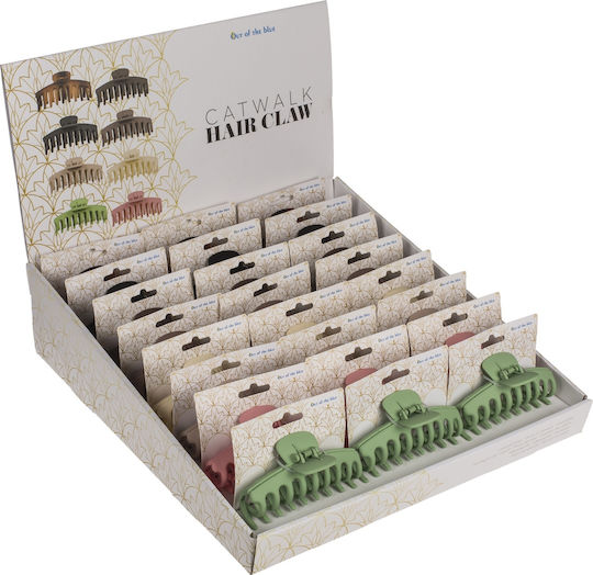 Plastik-Haarspange 10cm 8 Farben