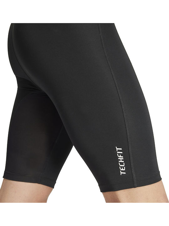 adidas Techfit Ανδρικό Ισοθερμικό Σορτς Compression Μαύρο