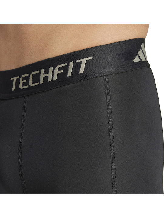 adidas Techfit Ανδρικό Ισοθερμικό Σορτς Compression Μαύρο