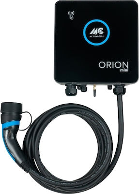 Mc Chargers Orion Mini Wandmontiert Dreiphasig Elektroauto-Ladestation 22kW mit Integriertes Kabel Typ 2 (OMHG22)