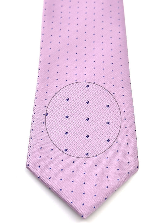 Legend Accessories Μαντηλακι Set de Cravată pentru Bărbați Tipărit în Culorea Roz