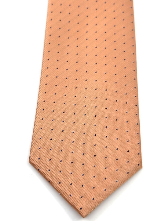 Legend Accessories Men's Tie Set Printed in Orange Color