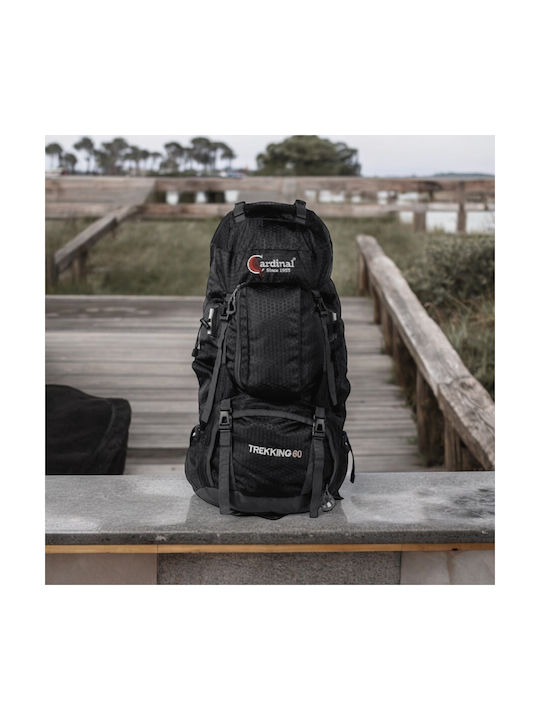 Cardinal Waterproof Mountaineering Backpack 60lt Black