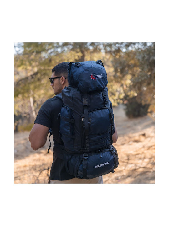 Cardinal Waterproof Mountaineering Backpack 90lt Blue