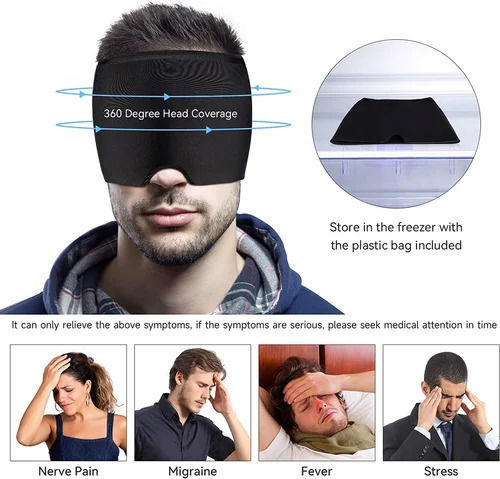 Instant Relief Compression Mask for Headaches and Migraines