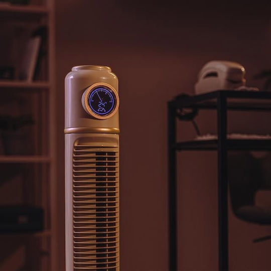 Cecotec Energysilence 1090 Skyline Retro Вентилатор Тип Кула 40W с Дистанционно Зелен