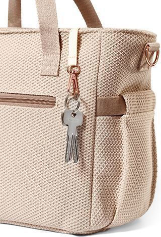 Babyono Diaper Bag Shoulder Bag / Handbag Carmen Beige 30x16x26cm