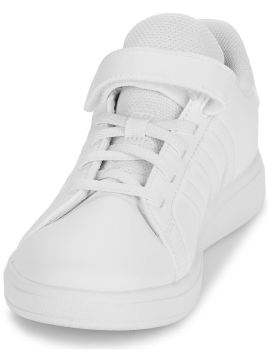 Grand Court GRAND COURT 2.0 EL C Kids Sneakers with Scratch White