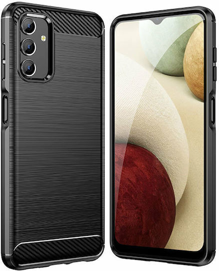 Forcell Carbon Back Cover Silicon Negru (Galaxy A13 4G - Galaxy A13 4G)