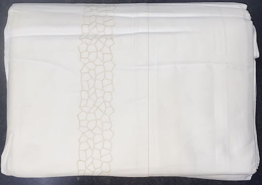 SB Home Сет Чаршафи 240x270см. Ecru-gold 4бр