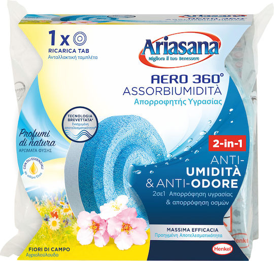 Ariasana Absorber Refill for Moisture Absorber Aero 360° Scented Wild Flowers 2090776 450gr