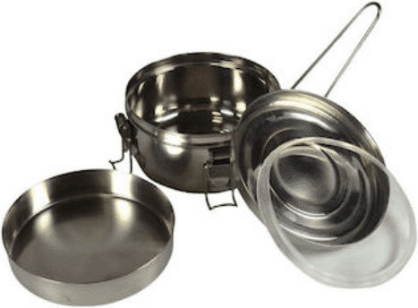 Sidirela Δοχείο Φαγητού Ασημί 500ml