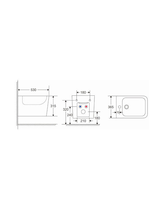 Karag Floor-Standing Bidet Lt 057fmw xx
