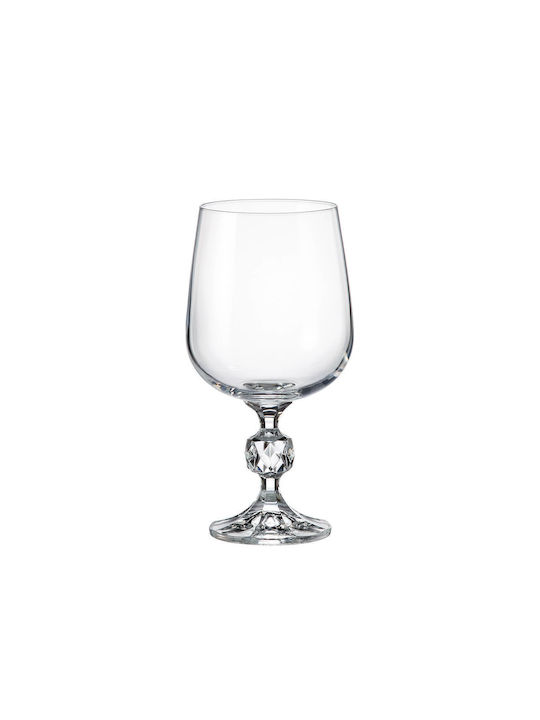 Bohemia Klaudie Glass for White and Red Wine made of Crystal Goblet 230ml