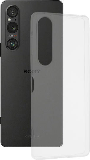 Techsuit Clear Umschlag Rückseite Silikon Transparent (Xperia 1 V)