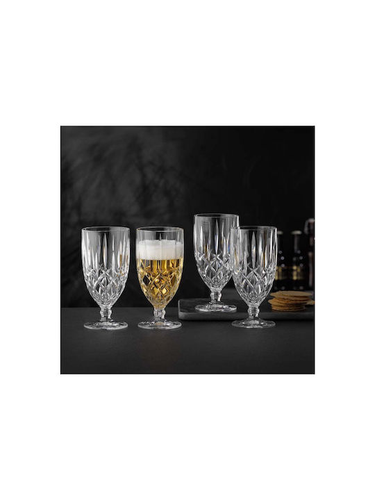 Nachtmann Set Gläser Wasser aus Kristall Mit Stiel 410ml 4Stück