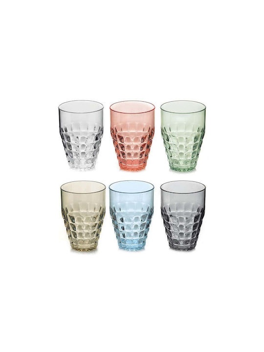 Guzzini Glass Set Water made of Plastic 510ml 6pcs