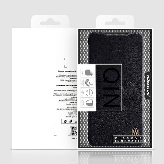 Nillkin Qin Book Piele 0.2mm Maro (Poco M4 Pro 5G / Redmi Note 11s 5G )