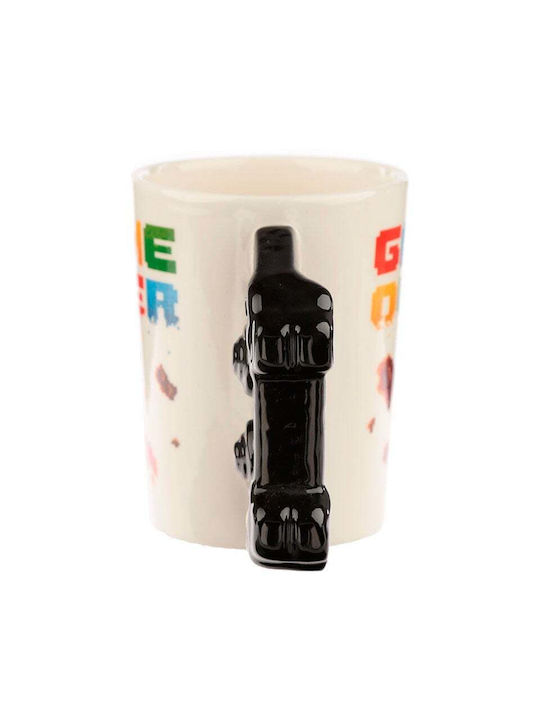 Puckator Game Over Becher Keramik Mehrfarbig 350ml