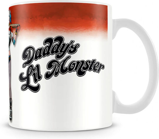 Hybris Daddy´s Lil Monster Κούπα Κεραμική Λευκή 300ml Hybris Daddy´s Lil Monster Κούπα Κεραμική Λευκή 300ml