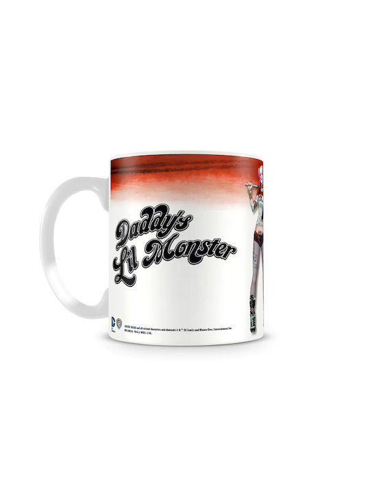 Hybris Daddy´s Lil Monster Κούπα Κεραμική Λευκή 300ml