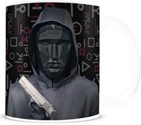 Pyramid International Squid Game - Black Mask Mug Ceramic Black 300ml MG27067