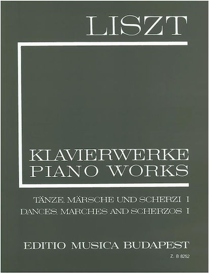 Editio Musica Budapest Liszt - Dances , Marches And Scherzos N.1 за Пиано