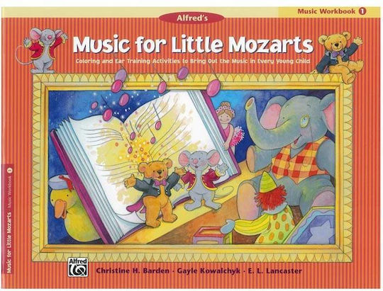 Alfred Music Publishing Music For Little Mozarts-Workbook 1 Children's Learning Method for Piano