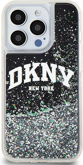 DKNY Liquid Back Cover Plastic / Silicone Black (iPhone 14 Pro)