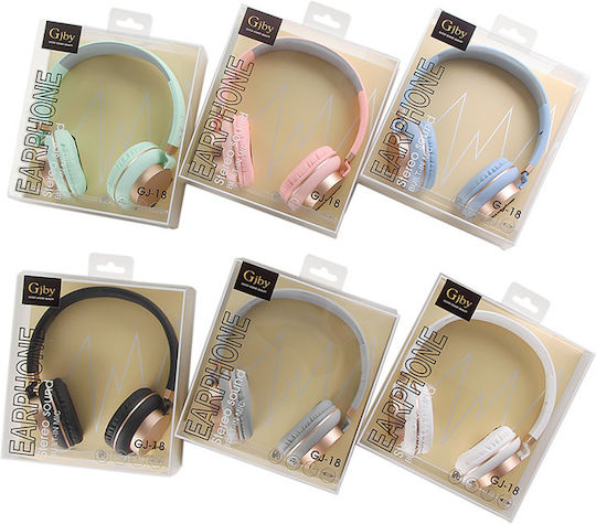Gjby Wired On Ear Headphones Gray