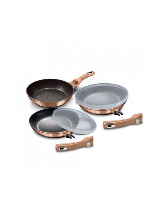 Berlinger Haus Pans Set of Cast Aluminum with Non-stick Coating 5pcs