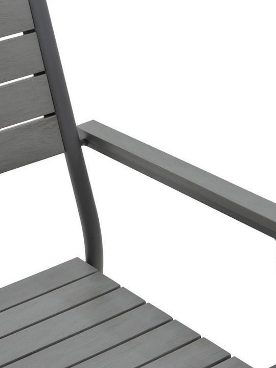 Garden & Outdoor Furniture Sets Dining Room Uplift-kliton Anthracite 3 Pieces