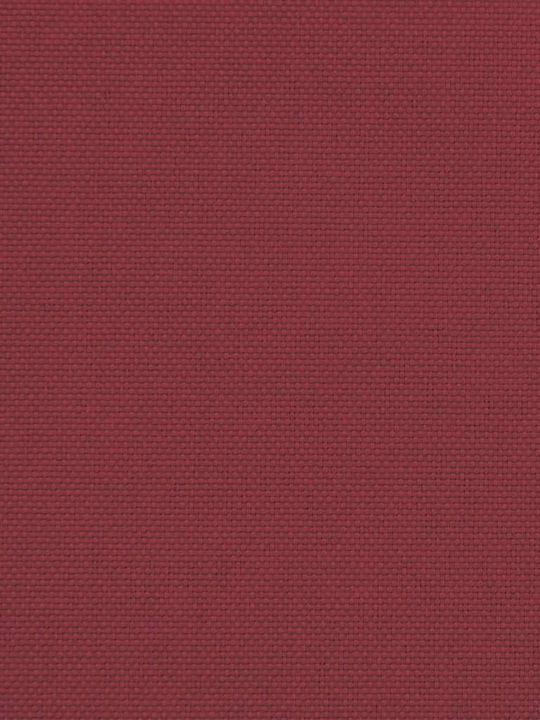 Round Garden Parasol Metal Burgundy 2.12x2.12m