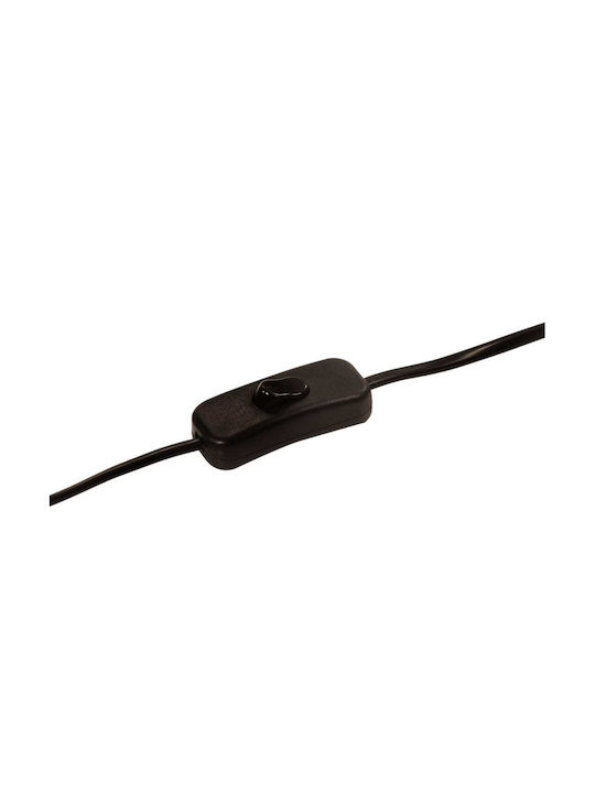 vidaXL Lamp Wall with Socket E27 Brown 12x12x42cm
