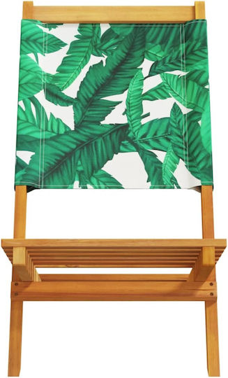 Outdoor Chair Wooden Masif Akakiaia 2pcs 41x72x68cm