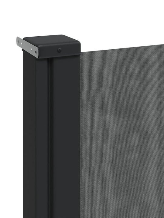 vidaXL Terrace Sideway Sunshade Roller Gray 1x5cm