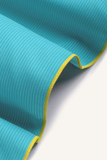 Feel & Touch Πετσέτα Microfiber Σώματος σε Θήκη Τιρκουάζ 160x80εκ.