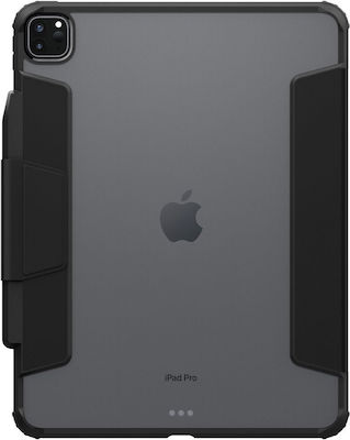 Spigen Flip Cover Silicon / Plastic Negru ACS07006