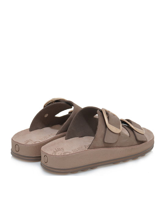 Despoina Γυναικεία Σανδάλια Πούρο Nubuck