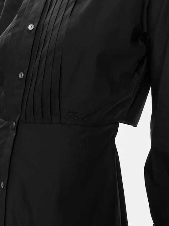 Hemdkleid Kleid Black
