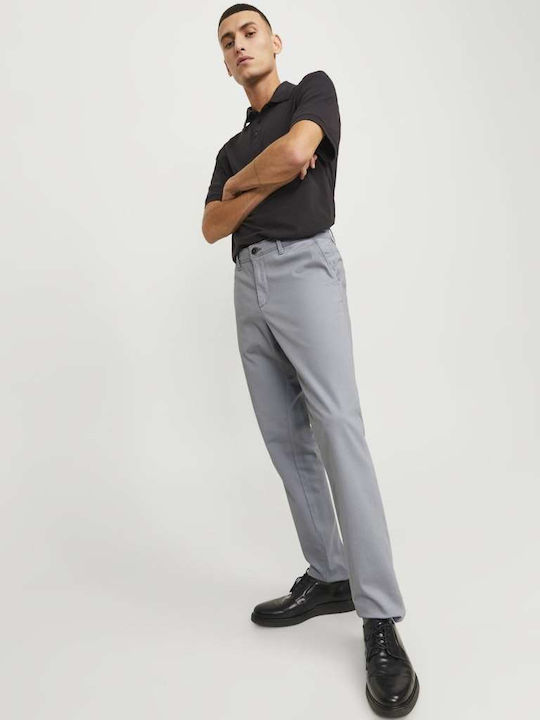 Jack & Jones Herrenhose Chino Elastisch in Slim Fit ULTIMATE GREY