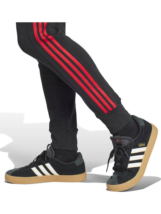 Manchester United Fotbalistic Pantaloni de trening cu Elastic Negru