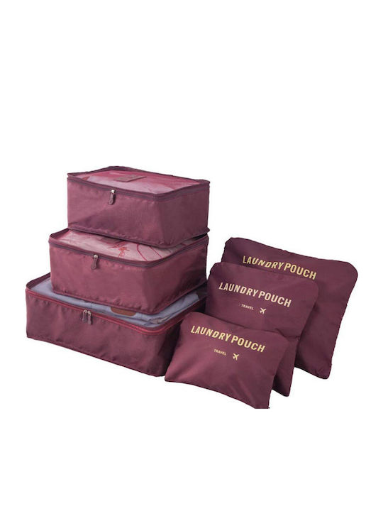 Elektrische Gitarren Necessaire in Burgundisch Farbe 38cm