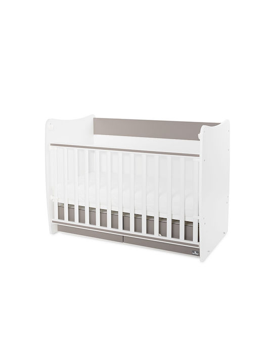 Lorelli Pătuț Bebeluși Matrix White/String pentru Saltea 60x120cm