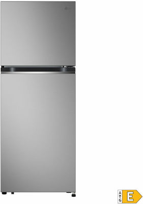 LG Ψυγείο Δίπορτο Total NoFrost Υ144.5xΠ55.5xΒ63.7εκ. Inox