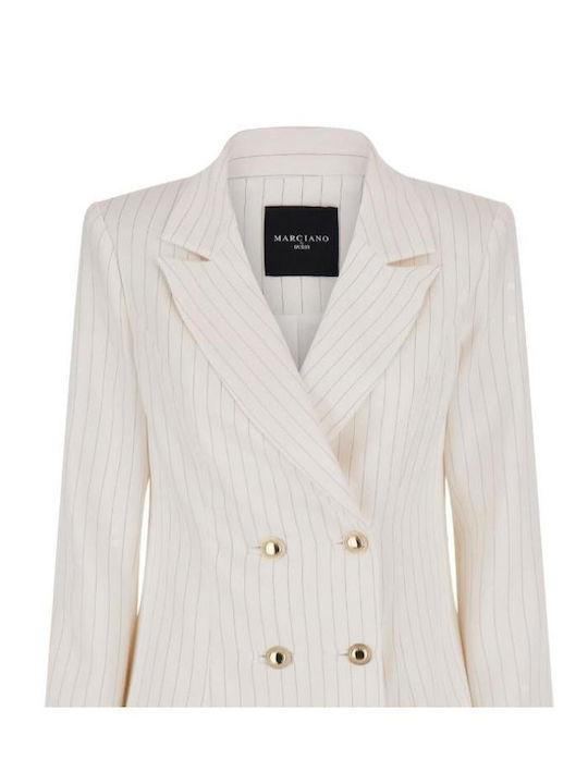 Guess Γυναικείο Σακάκι White