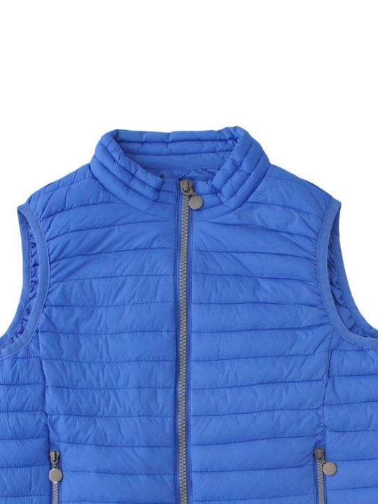 Senior Men's Sleeveless Jacket Blue