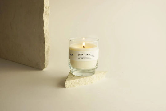 Ambientair Aromatic Candle in Jar with Rose Perfume 200g